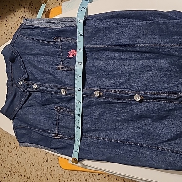 US Polo Assn girls size 10 100% cotton dress - Picture 6 of 8